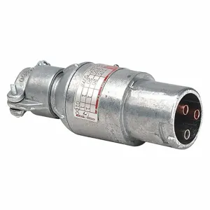 KILLARK KP-20ABC Pin And Sleeve Plug, 20A, 2 Poles, 3 Wires, Copper-Free Aluminum, 120/240V AC | CJ2ZZV 36D191