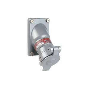 KILLARK KRS-20 Pin And Sleeve Receptacle, 20A, 2 Poles, 3 Wires, Copper Free Aluminum | CJ3AAB 54DG49