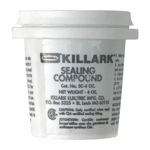 KILLARK SC-4OZ Sealants, Conduit And Fitting, 4 oz. Container Size, Pail | CJ3GVX 2NE37