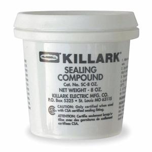 KILLARK SC-8OZ Sealants, Conduit And Fitting, 8 oz. Container Size, Pail | CJ3GVW 2NE38