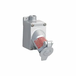 KILLARK UGR2-20231QW Receptacle, 20A, 2 Poles, 3 Wires, Copper Free Aluminum, 120V AC | CJ3CWV 54DG41