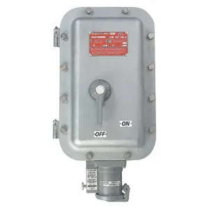 KILLARK VBQ1034CH100 Receptacle, With Disconnect Switch, 30A, 2 Poles, 2 Wires, Copper-Free Aluminum | CJ3CWY 54DG60