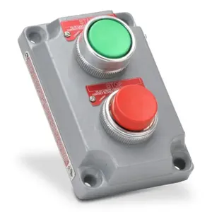 KILLARK XCS-0B4-U Pushbutton, Red/Green, Momentary, 1 N.O/1 N.C. And 1 N.O/1 N.C. Contact | CV6VJF