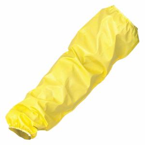 KIMBERLY-CLARK 97780 Disposable Sleeves, Kleenguard A70, 21 Inch Overall Lg, 1.5 Mil Thick, Yellow, 200 PK | CR6QFN 3PLG7