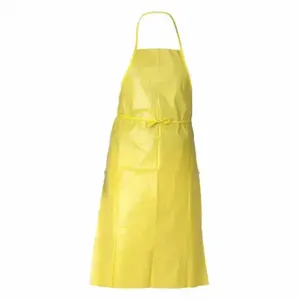 KIMBERLY-CLARK 97790 Disposable Sleeve Apron, Kleenguard A70, Medium Duty, Knee, Yellow, Universal, 100 PK | CR6QFM 3PLG8