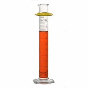 KIMBLE CHASE 20022-10 Graduated Cylinder, 10 mL Capacity, 0.2 mL Subdivisions, 12Pk | CJ2JEM 52NE63