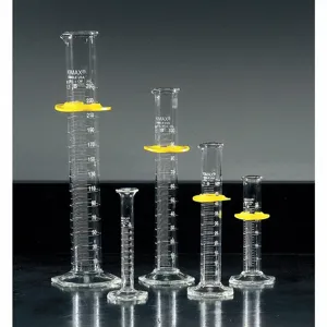 KIMBLE CHASE 20024-2000 Graduated Cylinder, 2000 mL Capacity, 20 mL Subdivisions, 4Pk | CJ2JFG 38VK01