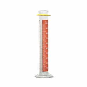 KIMBLE CHASE 20024D-10 Graduated Cylinder, 10 mL Capacity, 0.1 mL Subdivisions, 24Pk | CJ2JGH 52NL27