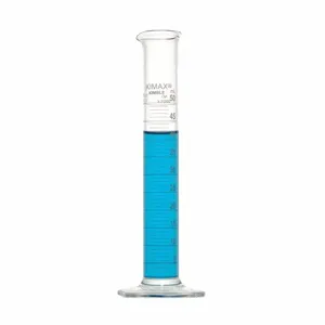 KIMBLE CHASE 20025K-2000 Graduated Cylinder, 2000 mL Capacity, 20 mL Subdivisions, 6Pk | CJ2JGJ 52NG57