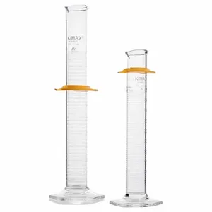 KIMBLE CHASE 20026-100 Graduated Cylinder, 100 mL Capacity, 1 mL Subdivisions, 6Pk | CJ2JFV 52NJ49