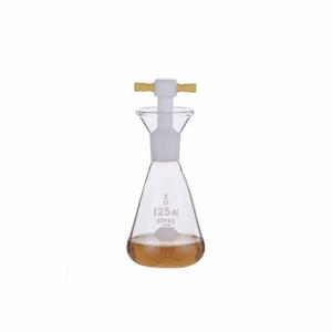 KIMBLE CHASE 27200-500 Iodine Flask, 500ml Capacity, Borosilicate Glass, White, 6Pk | CJ2QFK 52NE58