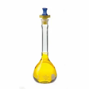 KIMBLE CHASE 28014P-25 Volumetric Flask, 25ml Capacity, Borosilicate Glass, 12Pk | CJ3TQN 52NK79