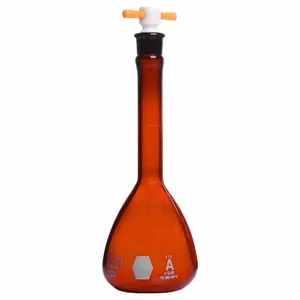 KIMBLE CHASE 28016-100 Volumetric Flask, 100ml Capacity, Borosilicate Glass, 12Pk | CJ3TPV 52NJ78