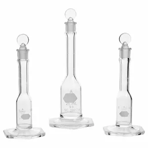 KIMBLE CHASE 28017A-2 Micro Volumetric Flask, 2 mL Capacity, Borosilicate Glass, Stopper, 6Pk | CJ2UQC 52NL35