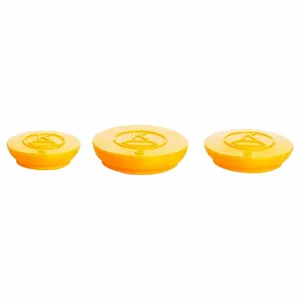 KIMBLE CHASE 28150R-6 Snap Cap, Polyethylene, Solid, 6Pk | CJ3LPN 52NG24