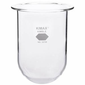KIMBLE CHASE 33730-1000 Dissolution Vessel, 1000ml Capacity, Borosilicate Glass, 2Pk | CJ2ALW 52NL48