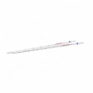 KIMBLE CHASE 37020-1110 Pipette, 1 mL Capacity, Borosilicate Glass, B, Non-Sterile, 12Pk | CJ3AEB 52NG25