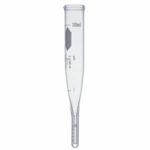 KIMBLE CHASE 45225-10 Vaccine Centrifuge Tube, 10ml Nominal Capacity, 1 To 10ml, 12Pk | CJ2LLT 52NJ82