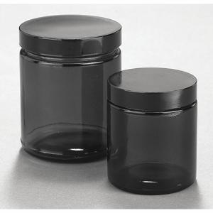 KIMBLE CHASE 5420870C-26 Jar, 8 oz Capacity, With Closure, Pulp/Vinyl, Wide, Amber, 24Pk | CJ2QHQ 9UKL0