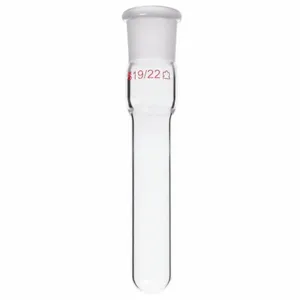 KIMBLE CHASE 570011-0250 Evaporator Flask, 250mL Capacity, Borosilicate Glass, Stopper | CJ2QUU 52NE94