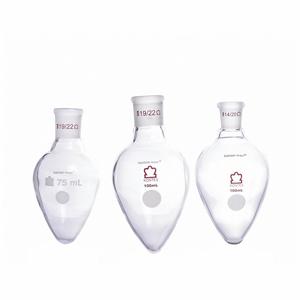 KIMBLE CHASE 608700-0224 Pear Shaped Boiling Flask, 100ml Capacity, Borosilicate Glass, Boiling | CJ2ZMM 52NH48