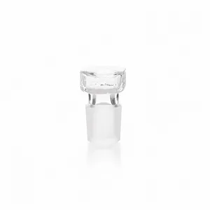 KIMBLE CHASE 850400-1922 Medium Hex Head Stopper, 19/22 Size, Borosilicate Glass, Clear | CJ2UNU 52NJ19