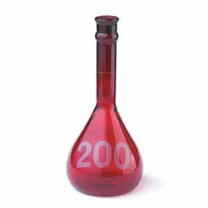 KIMBLE CHASE 92822N-10 Volumetric Flask, 10ml Capacity, Borosilicate Glass, 6Pk | CJ3TRF 8R097