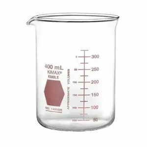 KIMBLE KIMAX 14000R-1000 Griffin Beaker, Glass, 33.81 oz Labware Capacity English, Reusable, 6 PK | CR6QJQ 26CV66