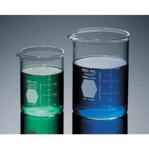 KIMBLE KIMAX 14005-400 Heavy Duty Beaker, Glass, 13.53 oz Labware Capacity - English, Reusable, 12 Pack | CR6QJV 8WYC6