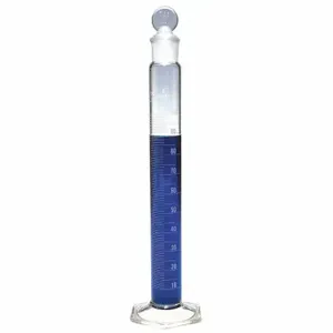 KIMBLE KIMAX 20036-25 Graduated Cylinder, 25 mL Labware Capacity Metric, 0.006 oz, A, Autoclavable, 6 PK | CR6QPX 26CY20