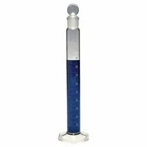 KIMBLE KIMAX 20039-2000 Graduated Cylinder, 2000 mL Labware Capacity Metric, 0.676 oz, B, Autoclavable, 2 PK | CR6QPM 26CY27