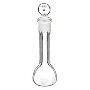 KIMBLE KIMAX 28014-10 Volumetric Flask, Class A, 10 mL Labware Capacity - Metric, Borosilicate Glass, Clear | CR6QUJ 8AGC7