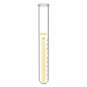 KIMBLE KIMAX 46350-10 Test Tube, 10 mL Labware Nominal Capacity - Metric, 16 mm Labware Outside Dia - Metric | CR6QRE 8YC98