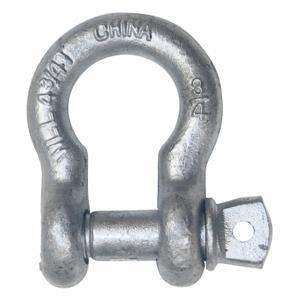 KINEDYNE 101-12625GRA Anchor Shackle, Screw Pin, 6500 Lb Working Load Limit, 1 7/64 Inch Width Between Eyes | CR6QVW 48PX64
