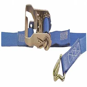 KINEDYNE 711081GRA Tie Down Strap, 10 Ft. Length, 1 Inch Width, 835 Lbs. Working Load Limit | CH6LCQ 48PX38