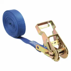 KINEDYNE 711500GRA Tie Down Strap, 15 ft Cargo Tie Down Length, 1 Inch Cargo Tie Down Width | CR6QXF 48PX40