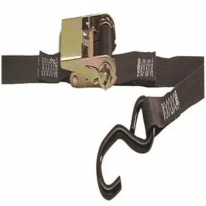 KINEDYNE 761487PKGRA Tie Down Strap, 14 Ft. Length, 1 Inch Width, 400 Lbs. Load Limit | CH6MQZ 48PX36