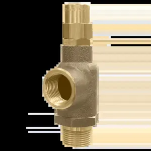 KINGSTON VALVES 103-5-000 Side Relief Valve, 3/4 Inch Size, 10-300 Psi, Non Code, Brass Seat | CE7AXA