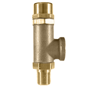 KINGSTON VALVES 103SS-2-000 Side Relief Valve, 1/4 Inch Size, 5-500 Psi, Non Code, Stainless Ball | CE7AWZ