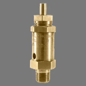 KINGSTON VALVES 125SS-1-000 Pop Safety Valve, 1/8 Inch Size, 5-300 Psi, Non Code With Stainless Ball | CE7AUQ