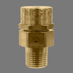 KINGSTON VALVES 128AT-2-000 Pop Safety Valve, 1/4 Inch Size, 5-300 Psi, Non Code, Toggle, Soft Seat | CE7AUV