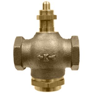 KINGSTON VALVES 305A-6-2 Quick Opening Self Closing Valve, 1 Inch Size, With Pull Lever | CE7AQW