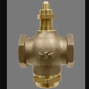 KINGSTON VALVES 305A-3-1L Quick Opening Self Closing Valve, 3/8 Inch Size, With Lock Type Lever | CE7AQP