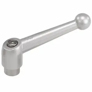 KIPP K0117.4123 Adjustable Handle, Ball Knob, Zinc Handle, M12 Thread Size, 43/64 Inch Stud Length | CR6RRD 53EM15