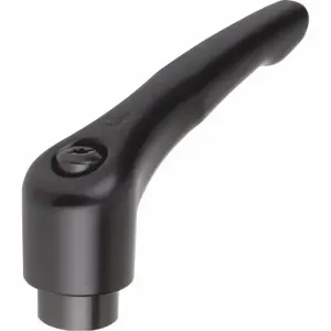 KIPP K0122.0AE1 Adjustable Handle, Teardrop, Zinc Handle, #8 To 32 Thread Size, 0.3500 Inch Stud Length | CR6YUV 53EV52