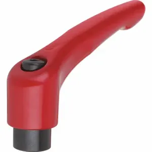 KIPP K0122.10627 Adjustable Handle, Teardrop, Zinc Handle, M6 Thread Size, 0.3500 Inch Stud Length | CR6XRL 53EV66