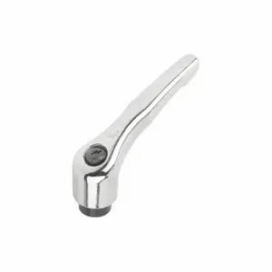 KIPP K0122.2083X45 Adjustable Handle, Teardrop, Zinc Handle, M8 Thread Size, 45 mm Stud Length | CR6YMA 53FH97