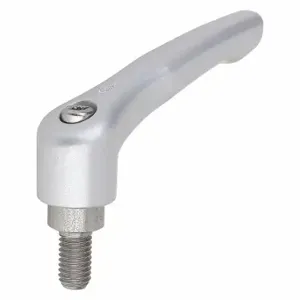 KIPP K0117.5A63X40 Adjustable Handle, Ball Knob, Zinc Handle, 5/8 Inch To 11 Thread Size, 40 mm Stud Length | CR6RMW 53ET46