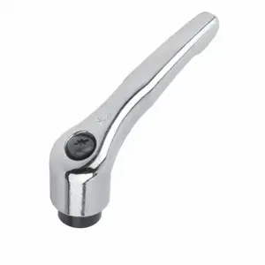 KIPP K0122.2086 Adjustable Handle, Teardrop, Zinc Handle, M8 Thread Size, 15/32 Inch Stud Length | CR6YAK 53EV92