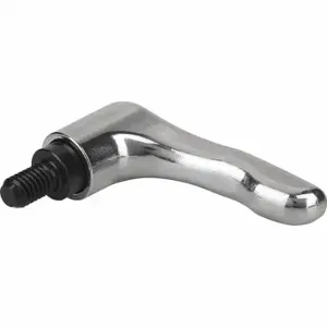 KIPP K0122.4A56X20 Adjustable Handle, Teardrop, Zinc Handle, 1/2 Inch To 13 Thread Size, 20 mm Stud Length | CR6UXC 53FW92